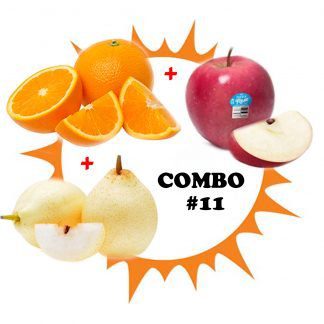 Combo #11 ~ Australia Loc-Sweet Orange (5 pcs) + Ya Pear (5 pcs) + Envy Apple (3 pcs)