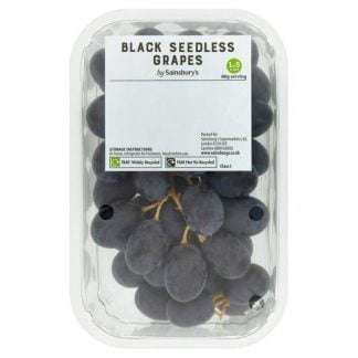 S. Africa Black Seedless Grape 500g/Box