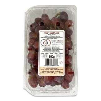 S. Africa Red Seedless Grape 500g/Box