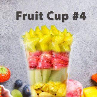 Fruit Cup #4 ~ Jackfruit + Guava + Rose Apple (Jambu) + Starfruit