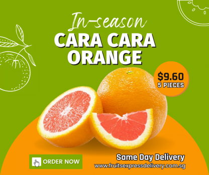 Cara Cara Navel Orange (Red Meat) 5 pcs