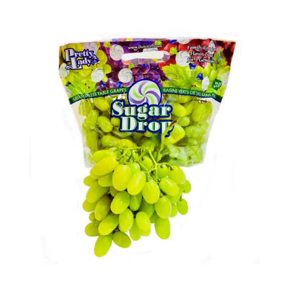 Usa pretty lady green seedless grapes