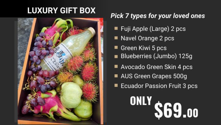 Premium fruits gift box