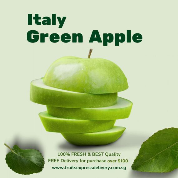 Green apple fruit delivery. Jpg