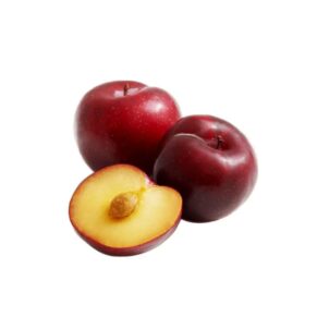 Spain red plum fruits express delivery. Jpg