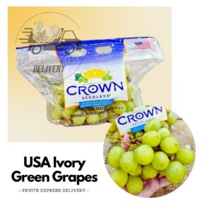 Usa ivory green seedless grapes fruits delivery sg. Jpg
