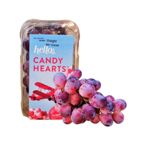 Australia Candy Hearts Red Seedless Grapes